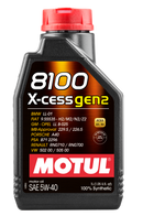 Motul 1L Synthetic Engine Oil 8100 5W40 X-CESS-1
