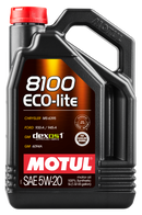 Motul 5L Synthetic Engine Oil 8100 5W20 ECO-LITE-1