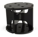 Air Lift Universal Angled Air Spring Spacer - 4in Lift-4