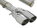 aFe MACHForce XP 08-13 BMW 135i L6-2.0L N54/N55 3in. 304 SS Axle-Back Exhaust w/Polished Tips-3