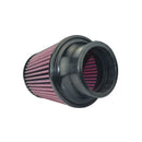 Injen High Performance Air Filter - 3.00 Black Filter 6 Base / 5 Tall / 4 Top - 45 Pleat-7