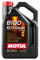 Motul 5L Synthetic Engine Oil 8100 0W20 Eco-Clean-2