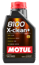 Motul 1L Synthetic Engine Oil 8100 5W30 X-CLEAN - LL04- MB 229.51- 504.00-507.00-2