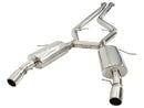 aFe MACHForce XP Exhausts Cat-Back SS-304 EXH CB BMW 335i (E90/92 Only) 07-09 L6-3.0L (tt) SS-304-1