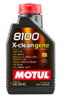 Motul 1L Synthetic Engine Oil 8100 X-CLEAN Gen 2 5W40-1