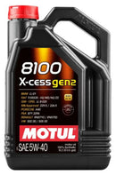Motul 5L Synthetic Engine Oil 8100 5W40 X-CESS Gen 2-2