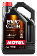 Motul 5L Synthetic Engine Oil 8100 5W30 ECO-LITE-1
